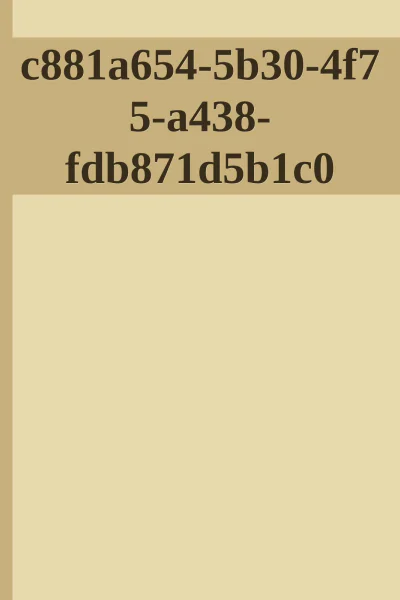 c881a6545b304f75a438fdb871d5b1c0